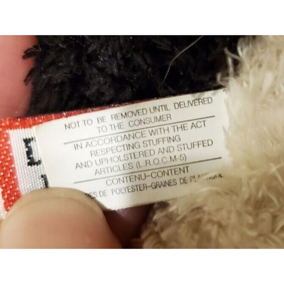 8 Inch Douglas Cuddle Toy Black White Cow Kinky Tail Stuffed Animal Plush - Picture 12 of 12